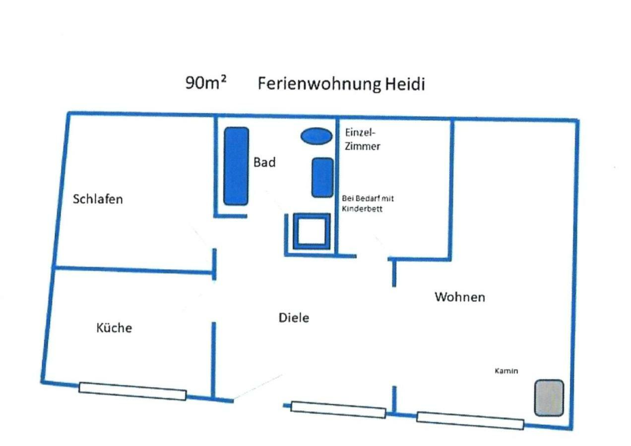 Ferienwohnung Heidi Altena Zewnętrze zdjęcie